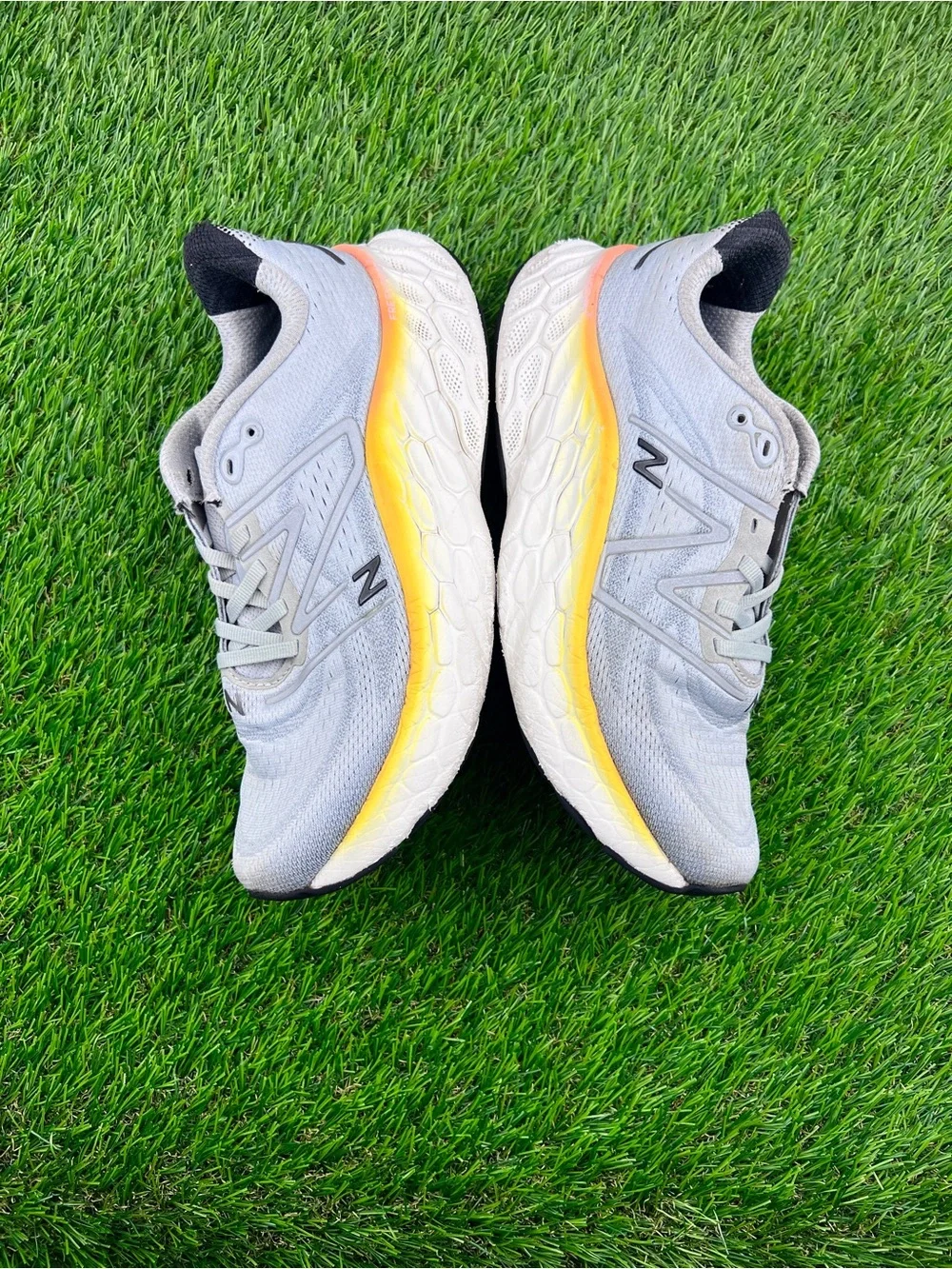 New Balance Fresh Foam X More V4 Men’s Walking Marathon Running Shoes Grey - 8